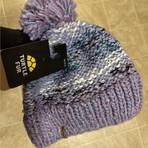 Turtle Fur Firefly Periwinkle Beanie